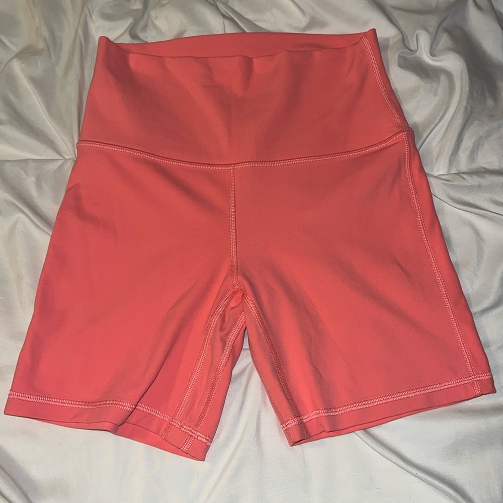 Lululemon Biker Shorts Double Lined